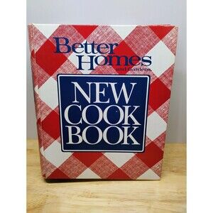 Better Homes And Gardens New Cook Book 1989 10th Edition Ring Bound Vintage